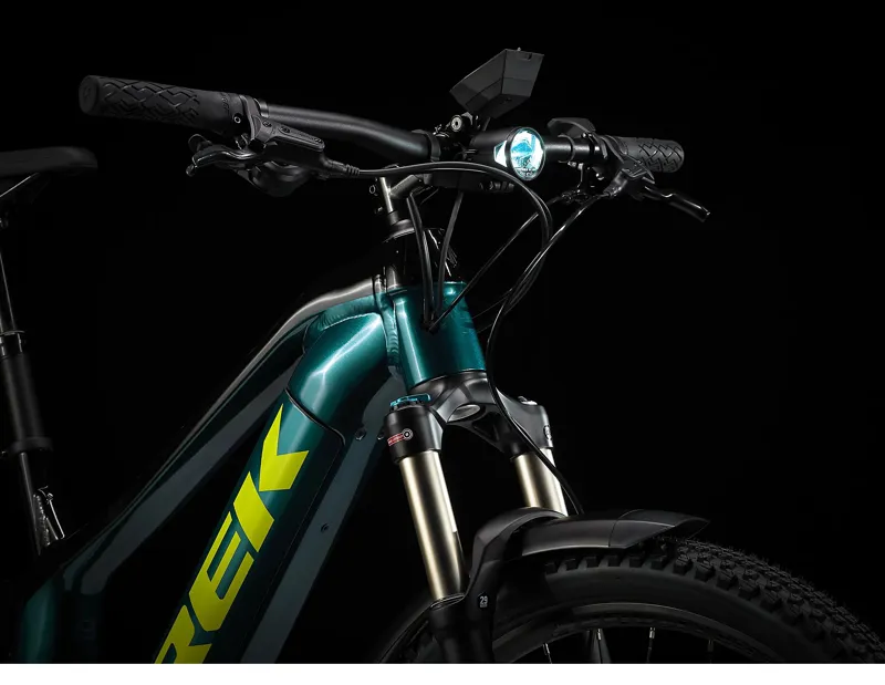 2022 Trek Powerfly FS 4 Equipped eMountain Bike in Dark Aquatic/Black-1